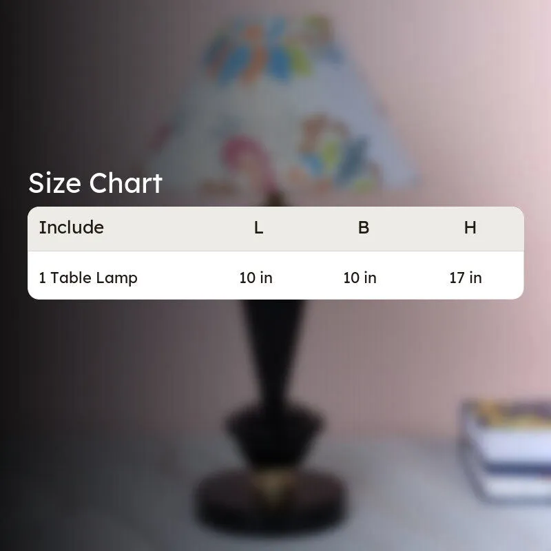 Nordlys Hydra Printed Iron Table Lamp - Multicolor media 5