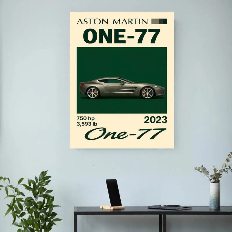 Aston Martin One-77 Wall Poster media 3