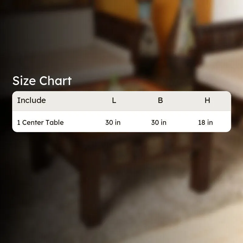 Vaari I Teak Wood Center Table media 7