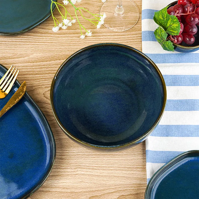 Organa Ceramic Dinner Set (Navy Blue) - 20 Piece Set media 5