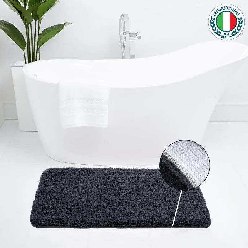 BathEase Anti Skid Bath Mats - Charcoal media 4