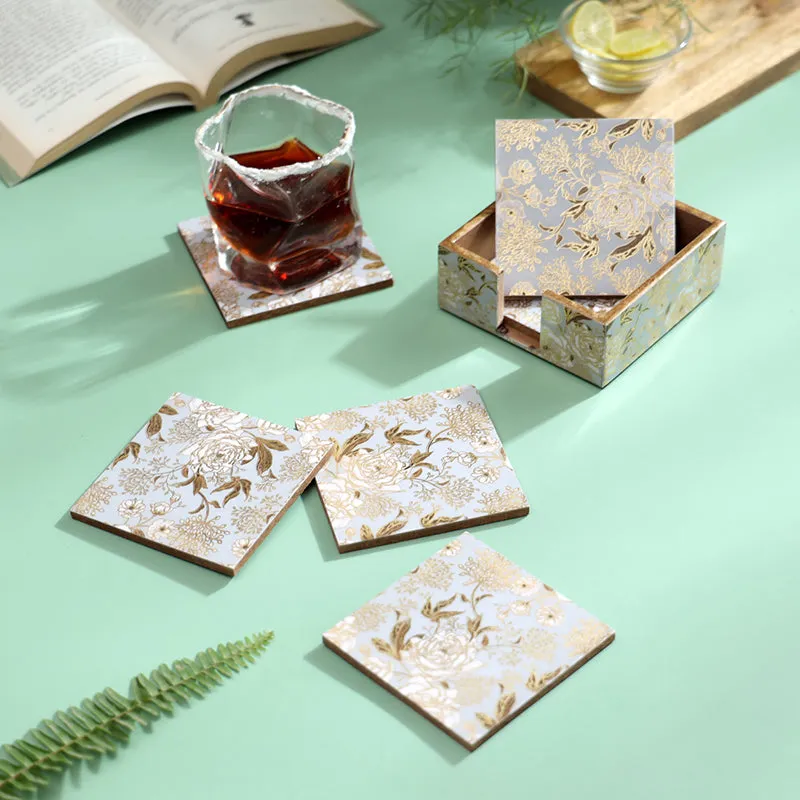 Mosaic Muse Coaster - Seven Piece Set media 1