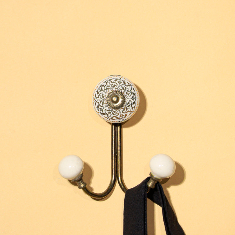 Nitana Floral Filigree Wall Hook