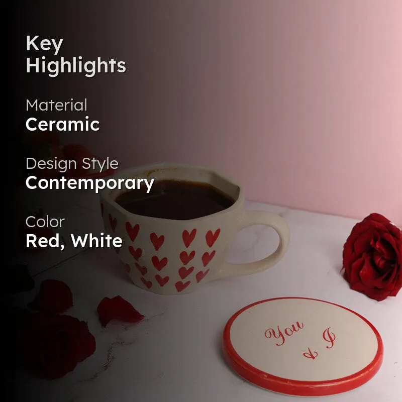 You & I Ceramic Coaster media 2