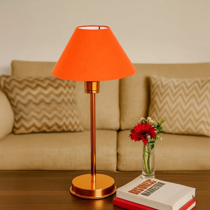 Kavira Elyn Metal Table Lamp - Orange media 3