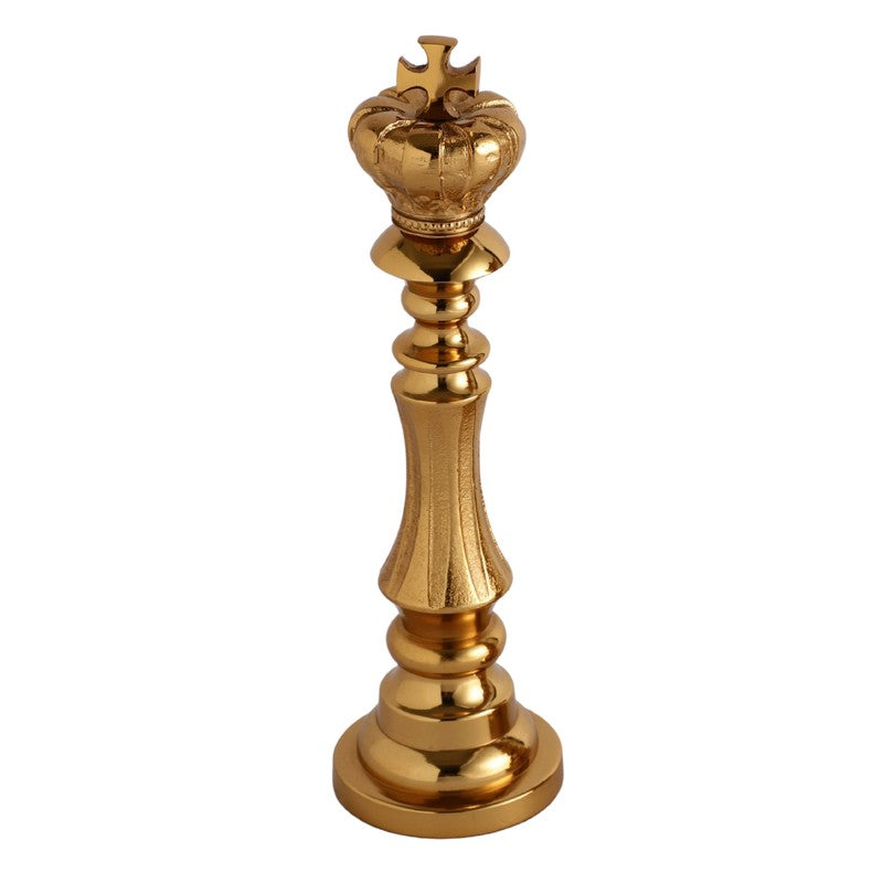 Victoris King Chess Piece- Gold media 5