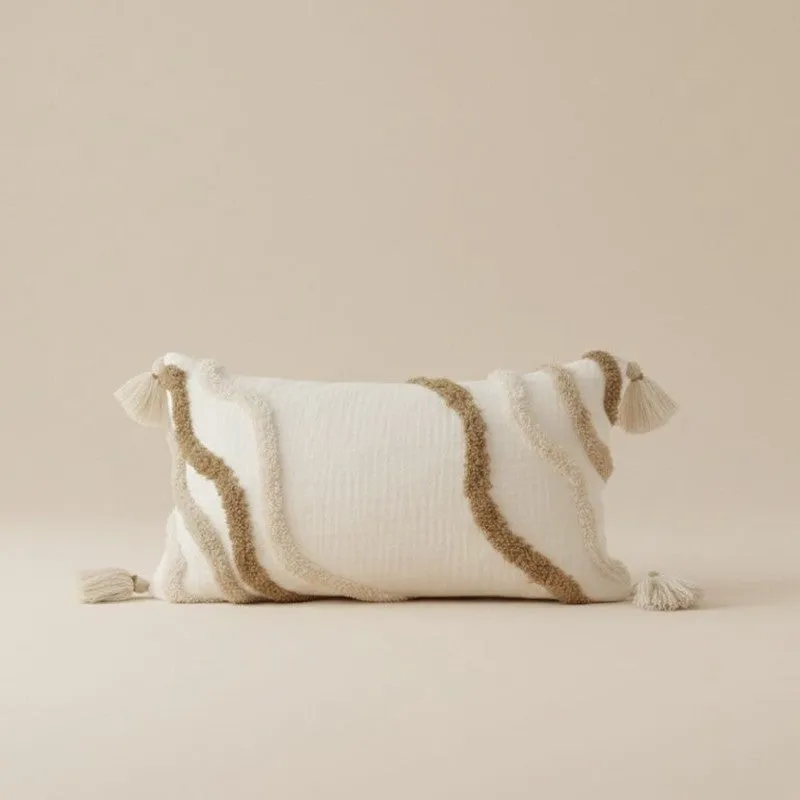 Crazy wave Tufted Cushion Cover media 7