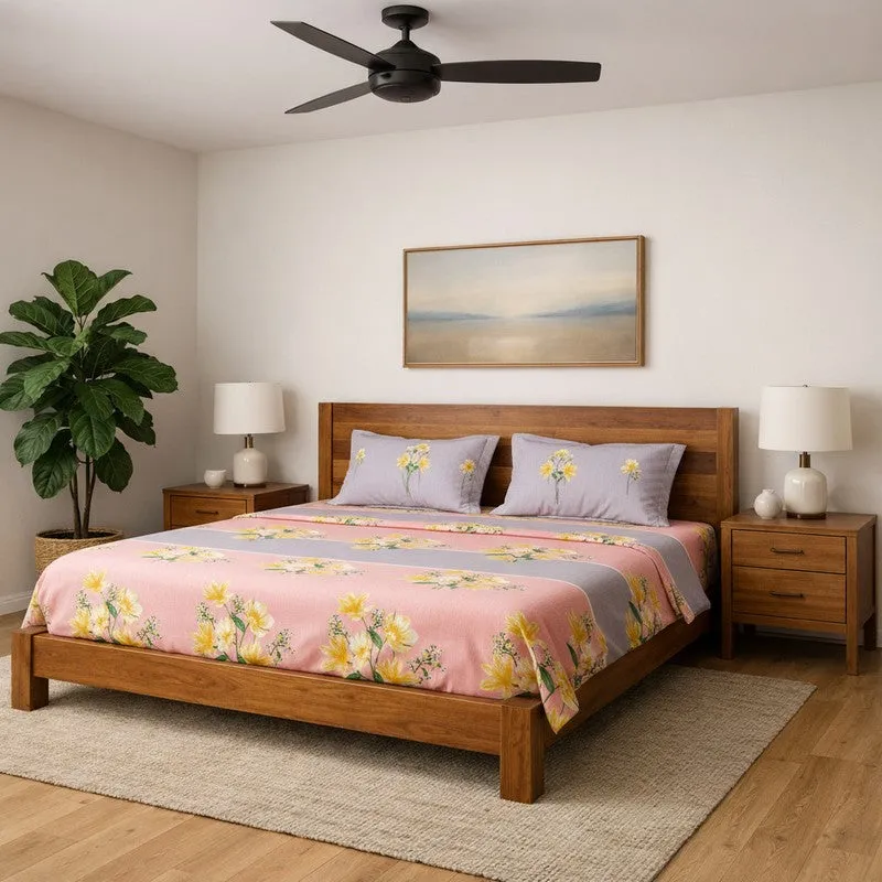 Bubble Candy Microfiber Bedsheet - 130 GSM media 1
