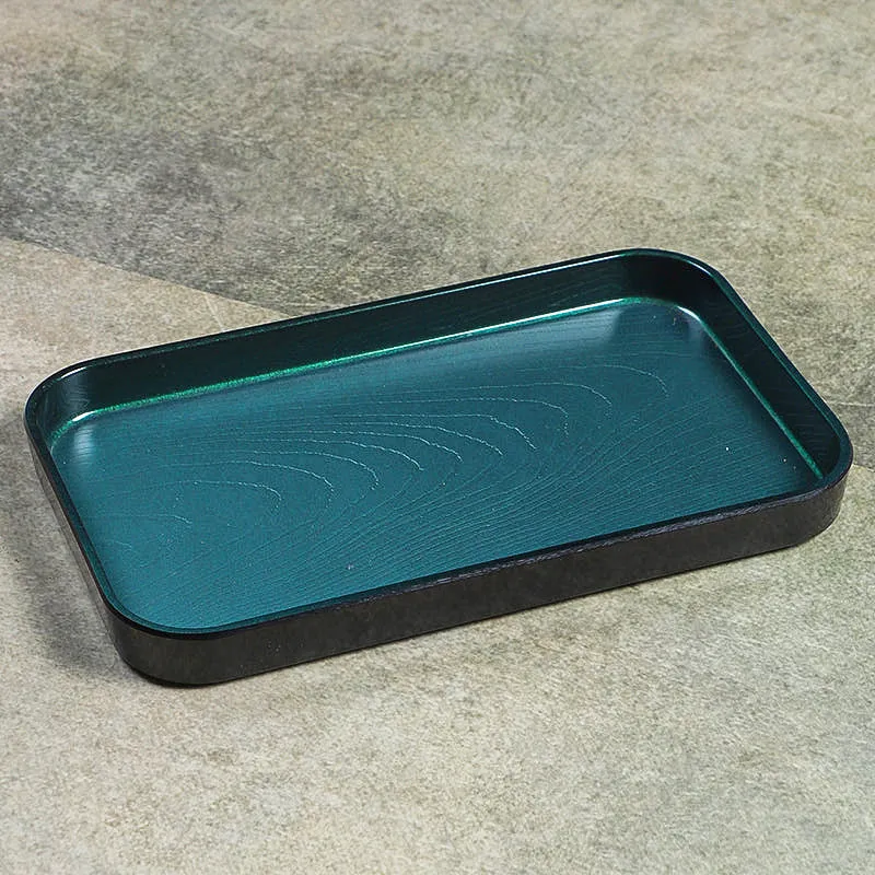 Ishiguro Melamine Serving Tray - Metallic Green media 4