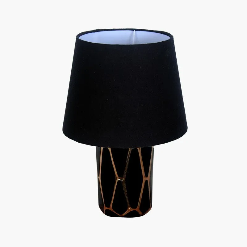 IllumiNest Versatile Ceramic Table Lamp - Black media 4