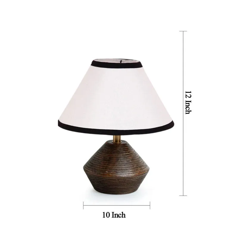 Yami Cone Wooden Table Lamp - White,Black,Brown media 7
