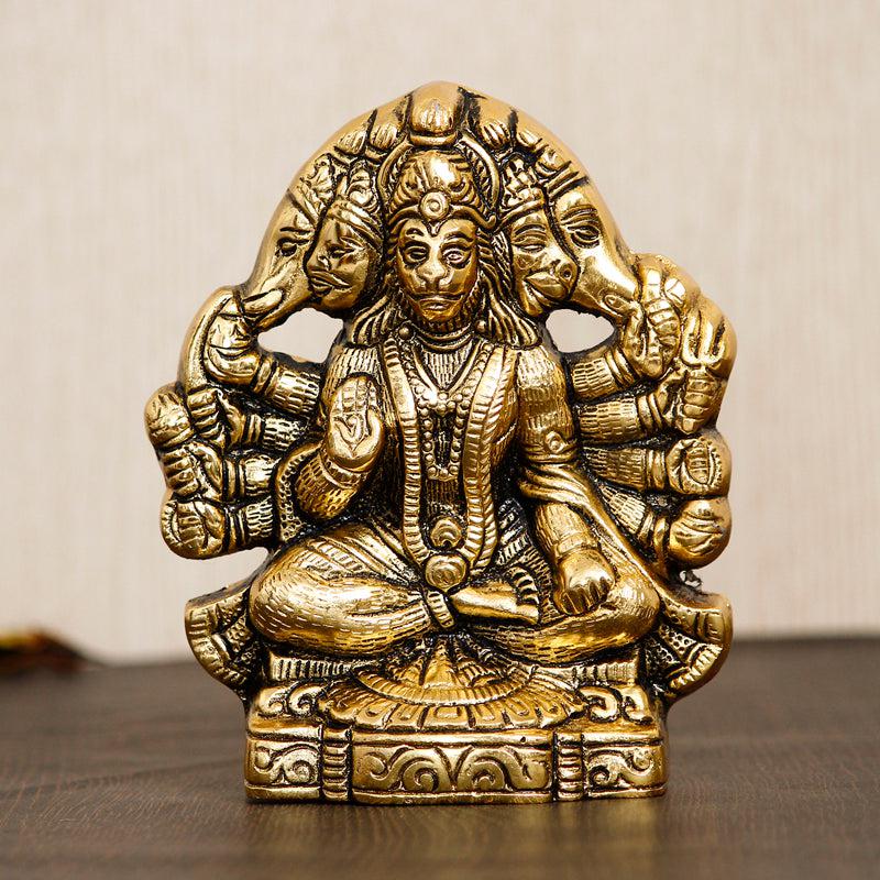 Panch Mukhi Anjaneya Showpiece