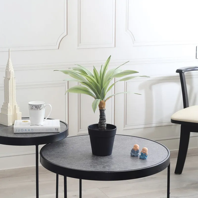Indoor Grove Artificial Plant With Black Plastic Pot - 1.6 ft media 4