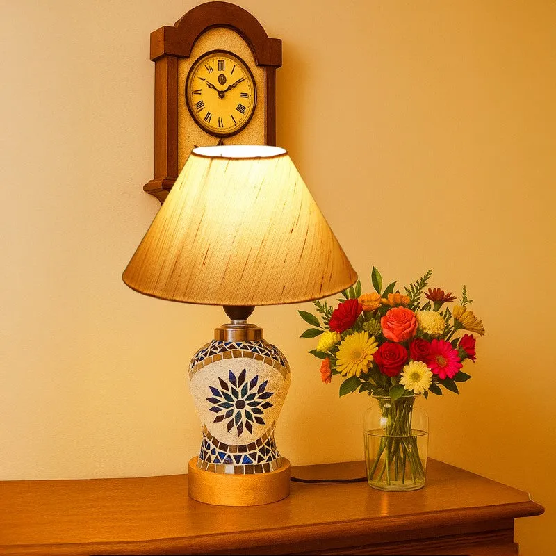 Floranira Loomix Wooden Table Lamp - Multicolor media 1