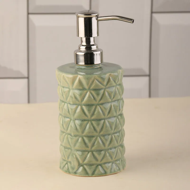 Lillian Ceramic Soap Dispenser - 300 mL media 1