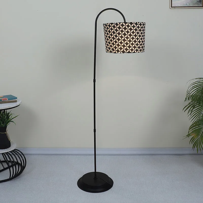 Tatania Printed Arched Floor Lamp media 2