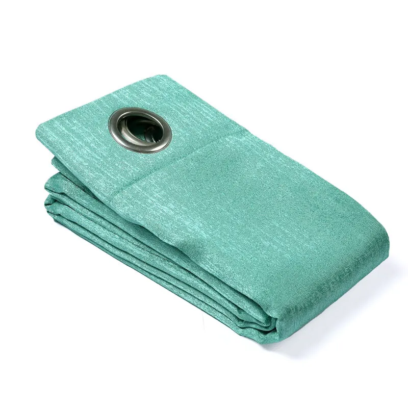 Saral Home Auriel Room Darkening Curtain - Teal media 6