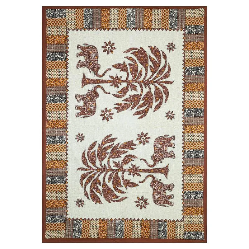 The Palmistree Diwan Set (Vermilion) - Six Piece Set media 5