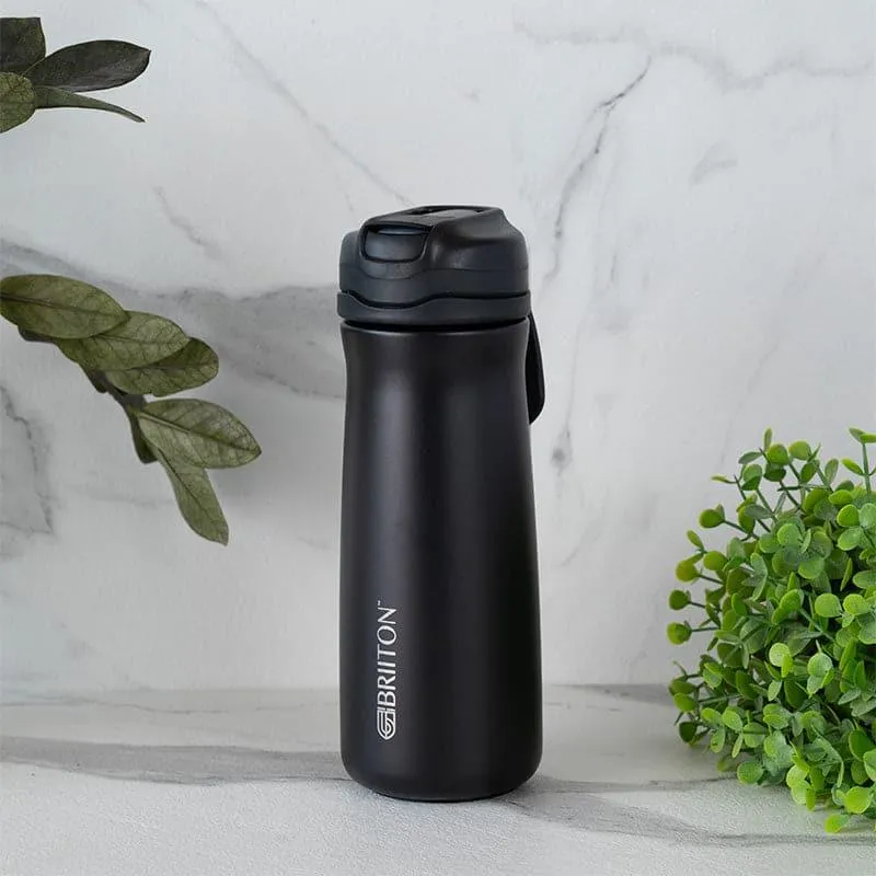 H2O Splash Hot & Cold Thermos Water Bottle (Black) - 600 mL media 3