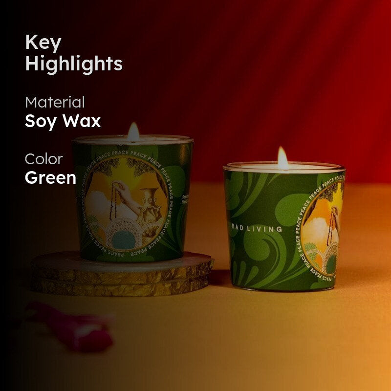 Peace - Set of 2 Scented Votive Candles media 2
