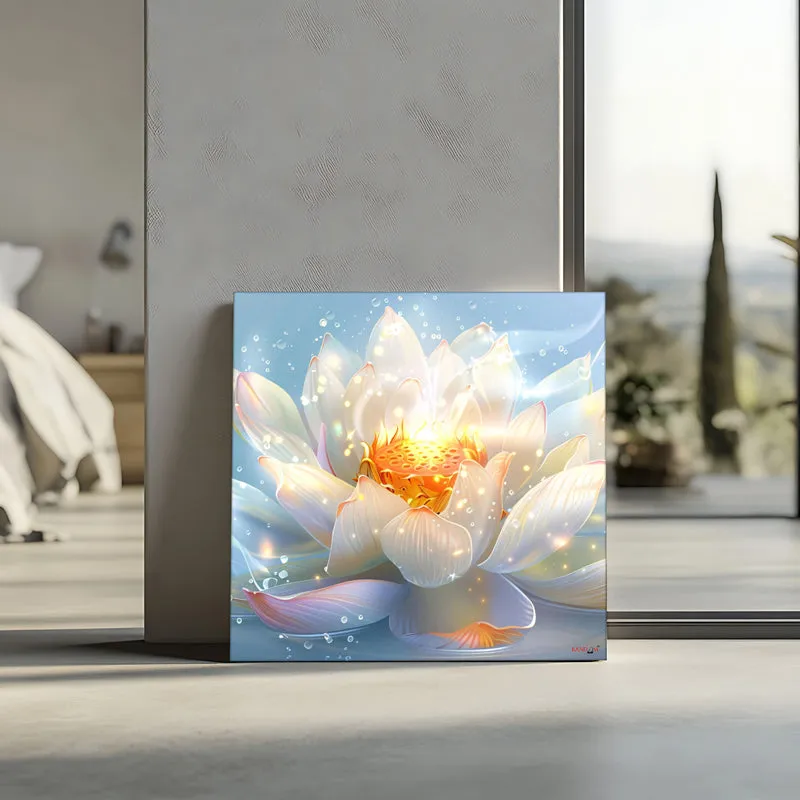 Glow Of Spring II Wall Painting media 12