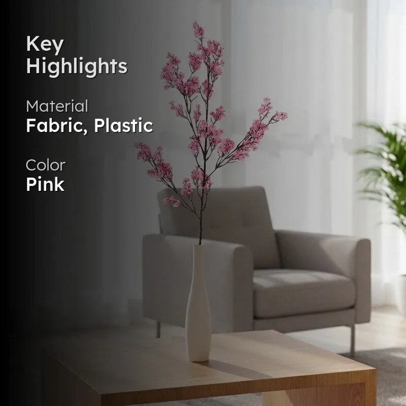 Gypsophila Artificial Flower Stem - Pink media 2