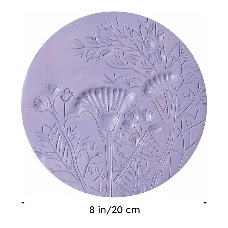 Purple Haze Wooden Wall Plates - Set Of Three media 8