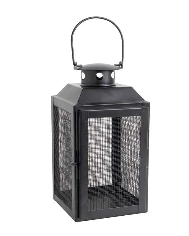 Iron Lady Lantern Metal Table Lamp media 4