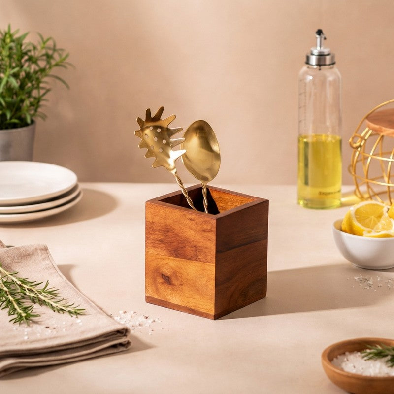 Gripon Wooden Cutlery Holder
