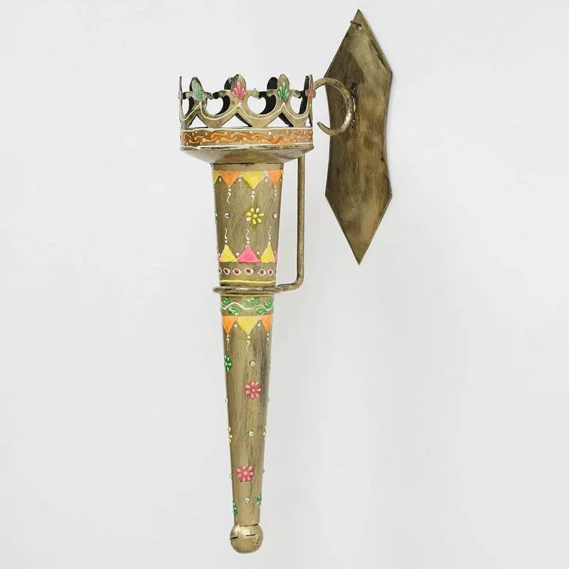 Torch Charm Wall Mounted Candle Holder media 4