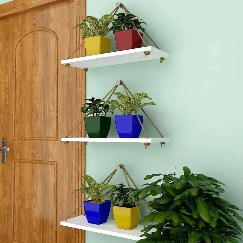 Playful Nest (MDF,Wood) Shelves - Set Of Three media 4