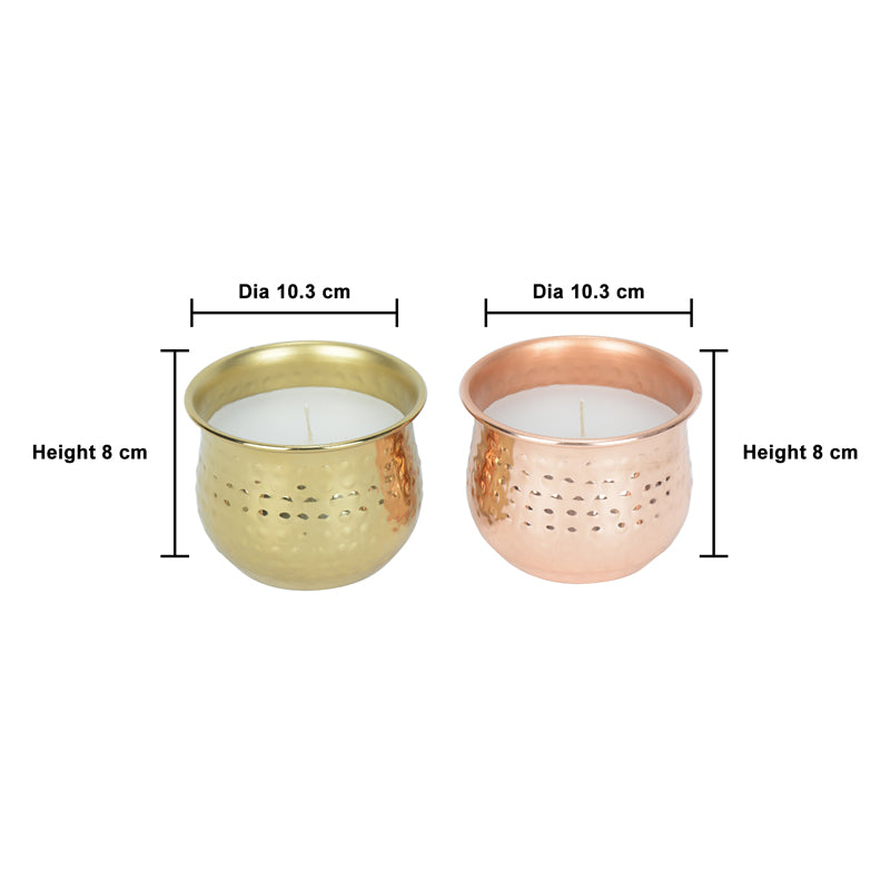 Navya Vanilla Scented Festive Tealight Candle - Set Of Two media 7