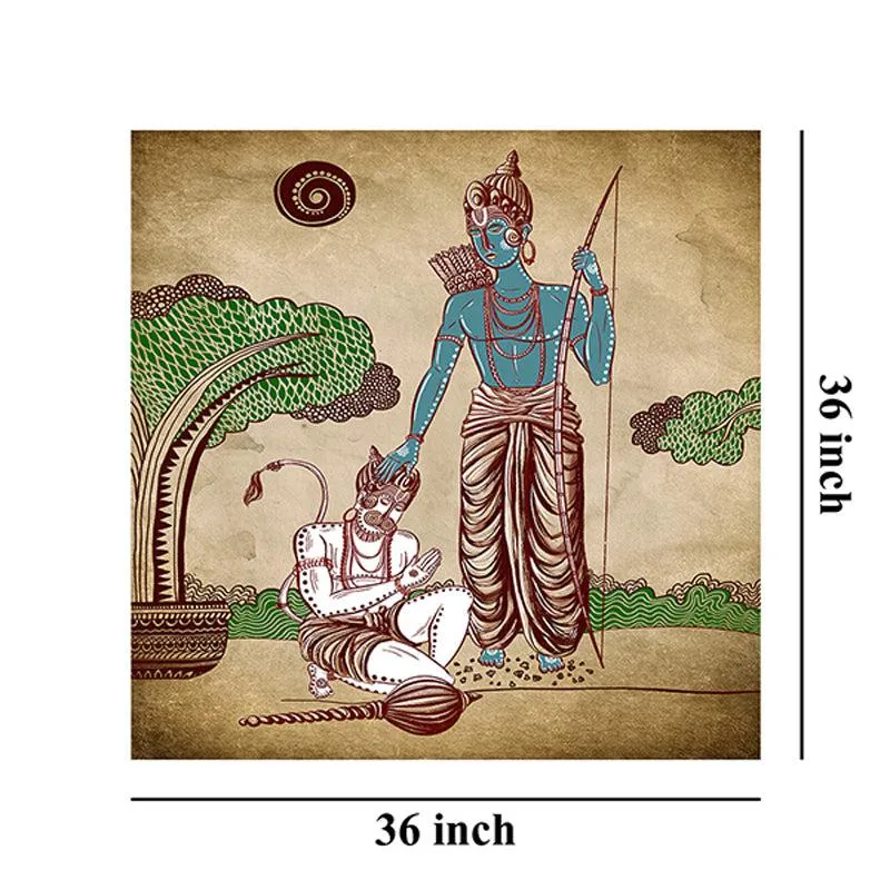 Bhagavad Gita Poly Canvas Wall Painting media 8