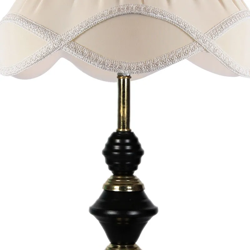Lumexa Cotton Table Lamp With Iron Base - Ivory media 8