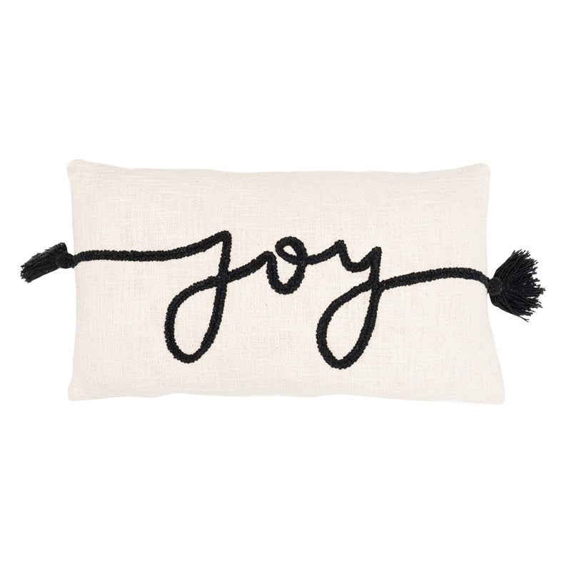 Joy Embroidered Cushion Cover - Set Of Two media 8