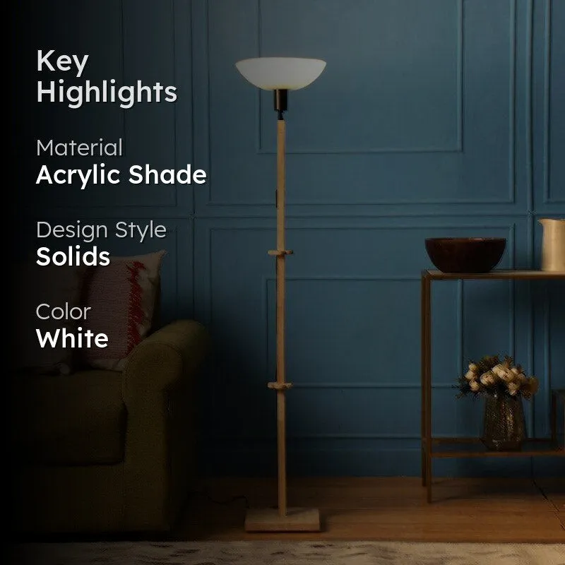 Corvina Gold Mara Floor Lamp With Shelf media 2