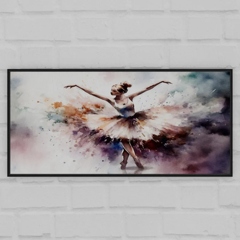 Ballerina Pastel Wall Art media 2