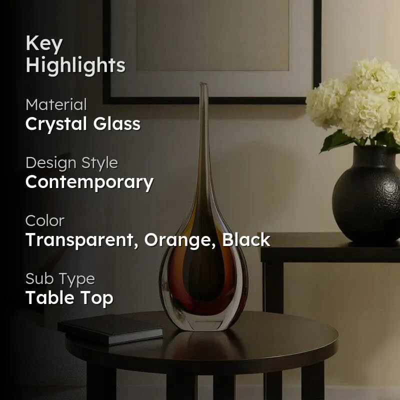 Chromara Crystal Glass Showpiece media 2