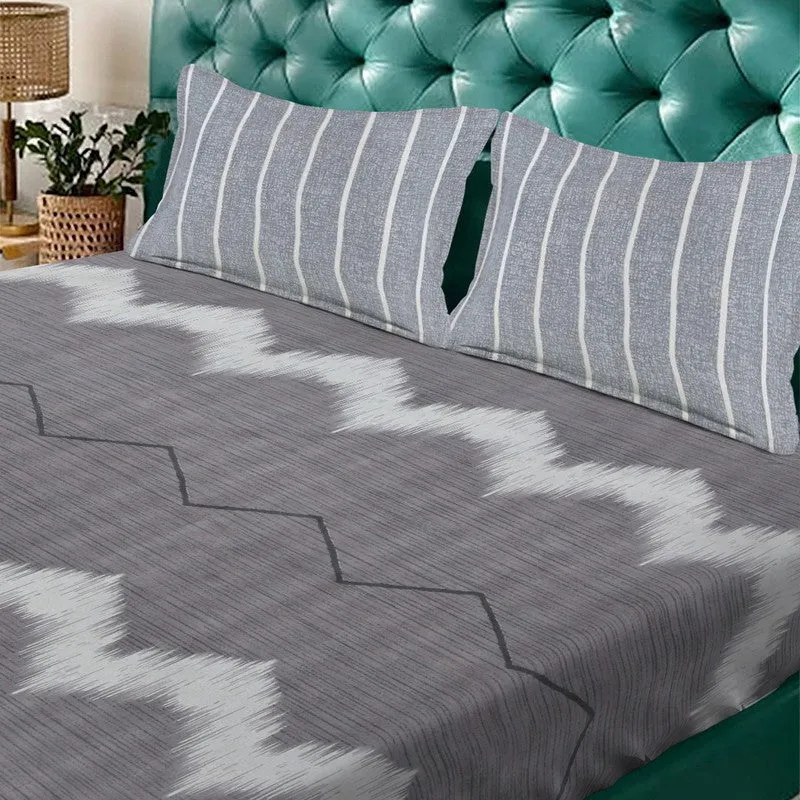 Blend Wave I Bedsheet - 300 GSM media 4