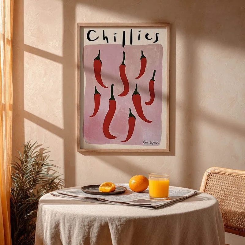 Bold Botanica Archival Canvas Wall Art - Brown media 4
