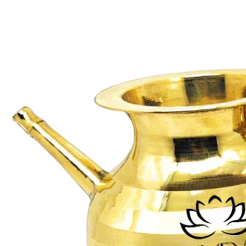 Karwa Brass Kalasa - 1100 ML media 4