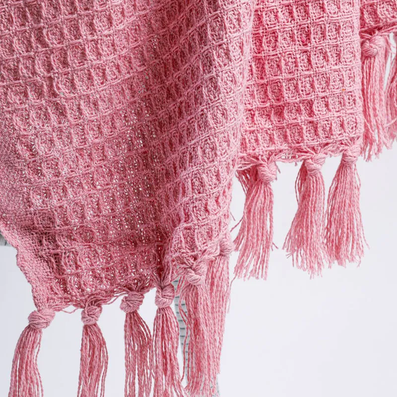 Sunset Curl Throw - Pink media 5