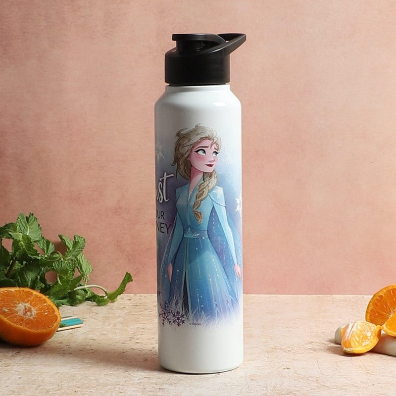 Princess Elsa Sipper Water Bottle - 1000 mL - 1000 mL