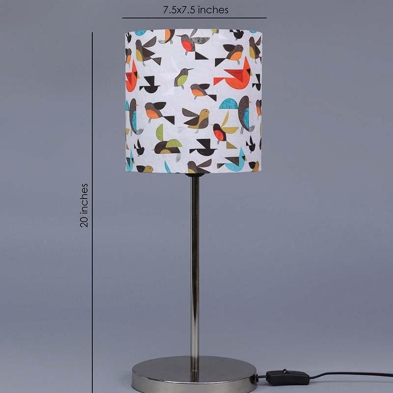 Origami Birds Fabric Table Lamp - Multicolor media 5