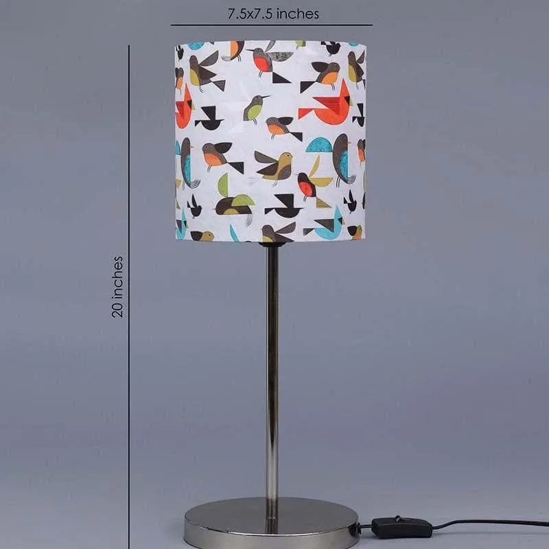 Origami Birds Fabric Table Lamp - Multicolor media 5