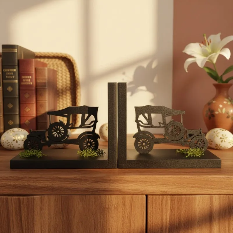 Wheelhold Wooden Book End - Set of Two media 6