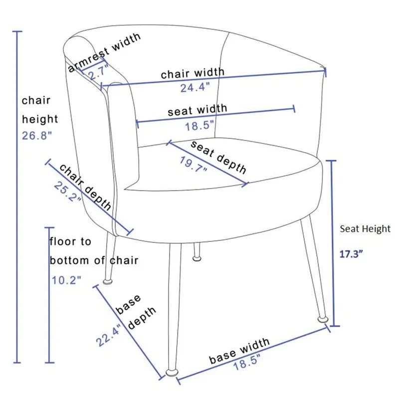 Stylo Neem Wood Accent Chair - Pink media 8