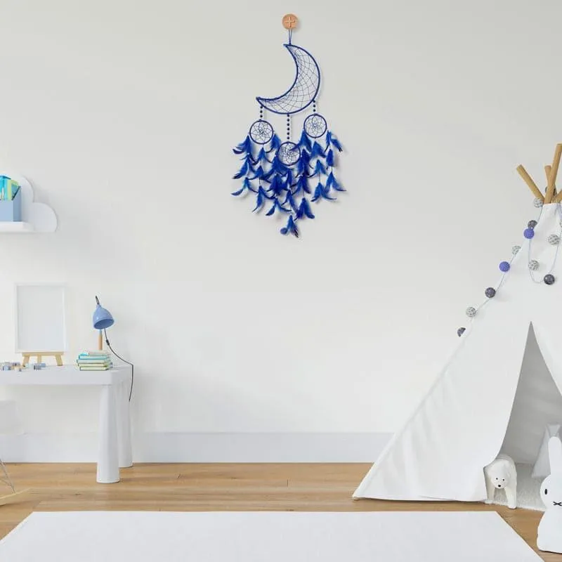 Luna Beam Dreamcatcher With Light - Dark Blue media 4