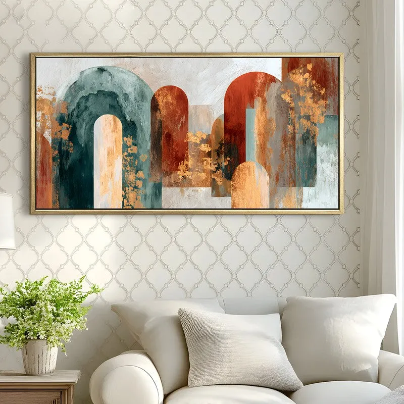 Manorline Abstract Canvas Wall Art media 4