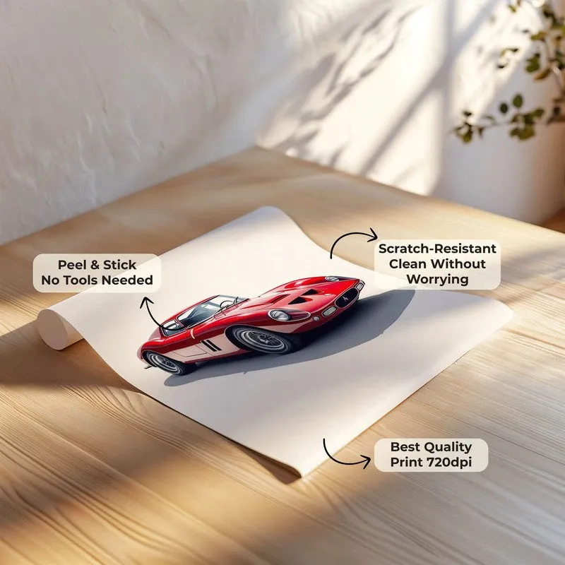 Scarlet Speedster Wall Poster media 7